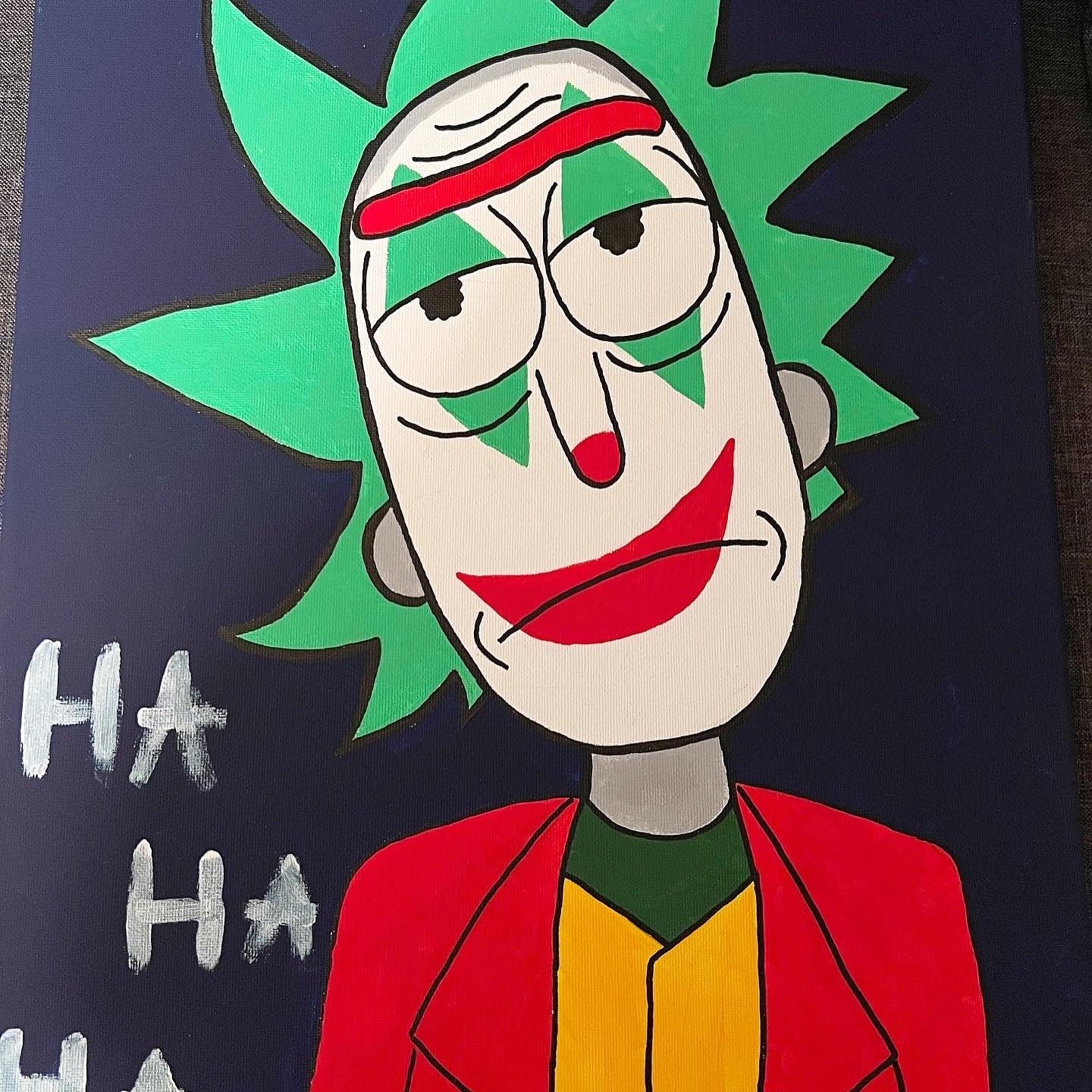 Joker Rick (Original Artwork)